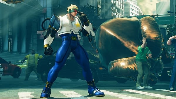Street Fighter V Reveals Nash's Captain Commando Costume