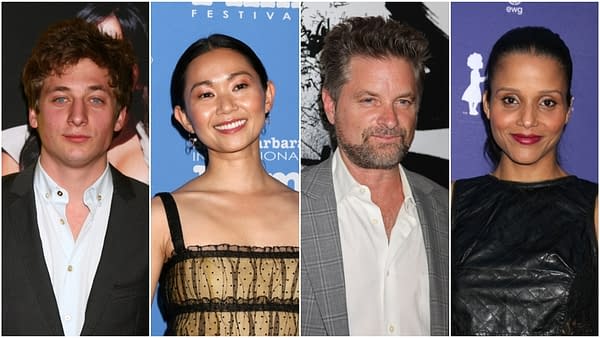 Hong Chau, Shea Whigham, Jeremy Allen White, Sydney Tamiia Poitier: Homecoming Cast