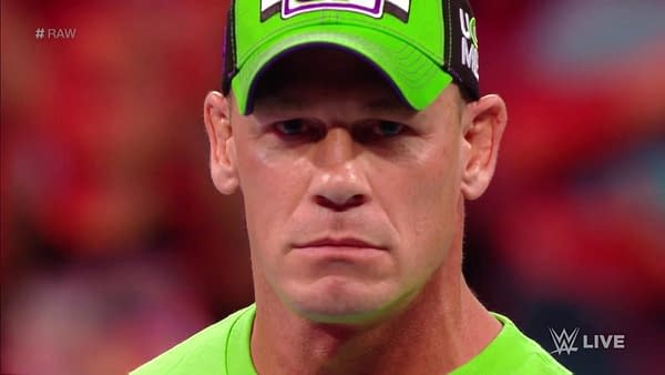 John Cena appears on WWE Raw