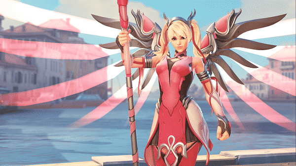 Overwatch Adds Special Pink Mercy Skin for Breast Cancer Research Foundation