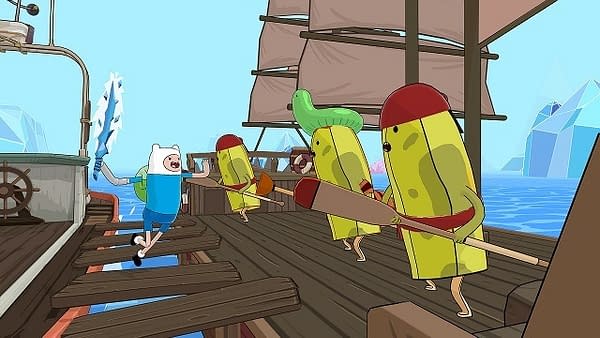 Getting a Preview of Adventure Time: Pirates Of The Enchiridion at E3