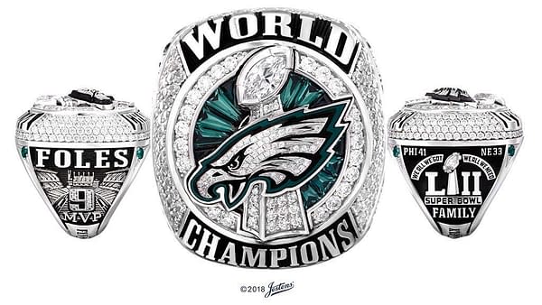 Super Bowl Champion Philadelphia Eagles Get Their Rings