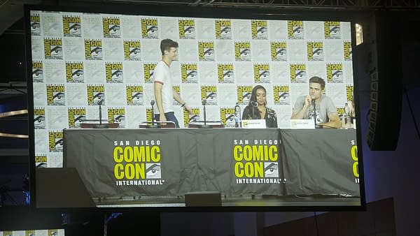 Cicada Put Through the Flash Blender and King Shark/Gorilla Grodd Team-Up &#8211; Q&#038;A From Cast and Crew at SDCC