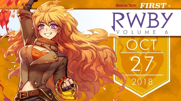 Rooster Teeth Announces RWBY Returning for Volume 6 in October