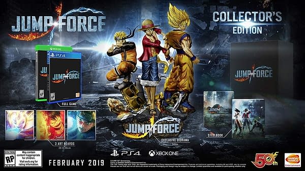 Details Emerge of the Bonus Content Coming With Jump Force Special Editions