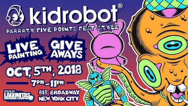 Kidrobot NYCC Party