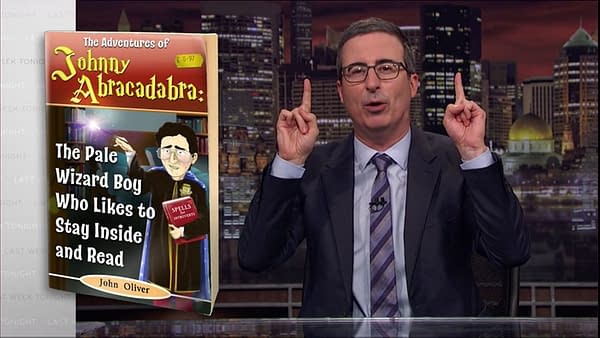Who Will Be the First Publisher to Announce a Comic Adaptation of John Oliver's Johnny Abracadabra?