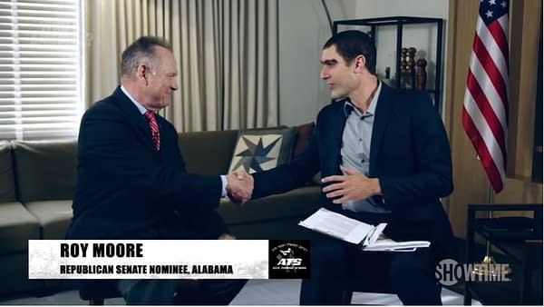 Sacha Baron Cohen, Showtime Facing $95 Million Defamation Lawsuit from Roy Moore