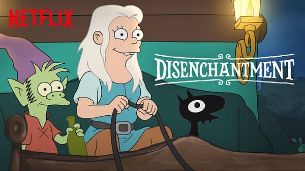 Netflix Orders Second Season of Animated Series 'Disenchantment'