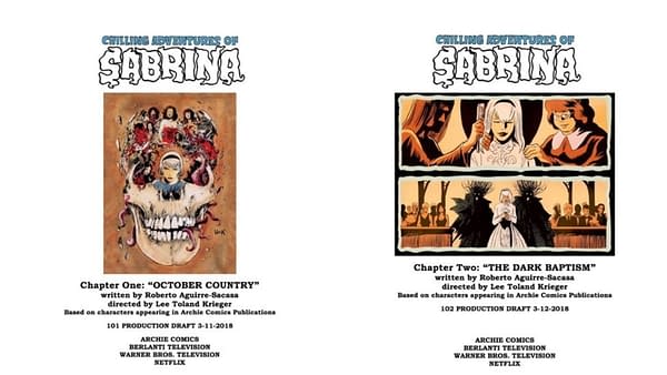 Chilling Adventures of Sabrina Season 1, Episode 1 'October Country'/Episode 2 'The Dark Baptism' Fights Fire With Hellfire (REVIEW)