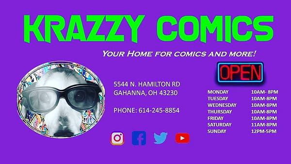 A Couple Who Stan Lee Married, Open Krazzy Comics Store in Gahanna, Ohio