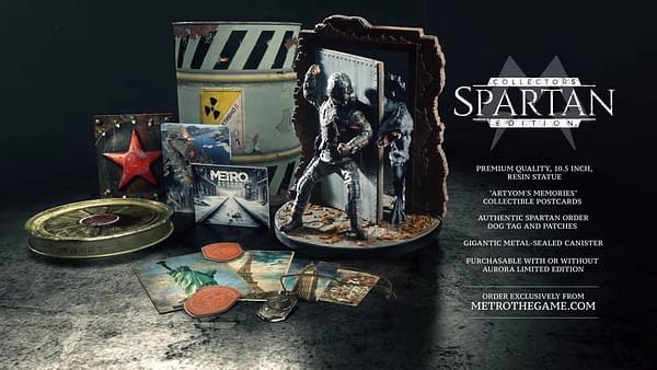 Metro Exodus Spartan Collector's Edition Details Revealed