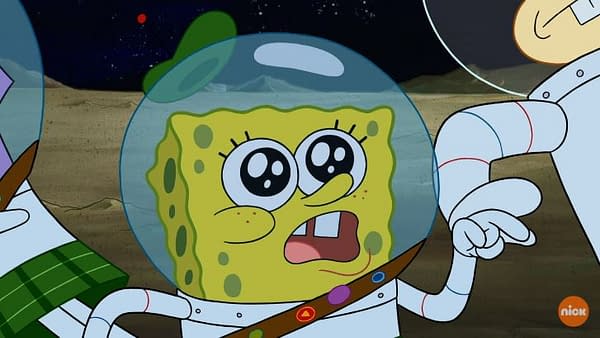 SpongeBob SquarePants 'SpaceBob MerryPants': It's Lunar Lunacy in Nickelodeon Holiday Special