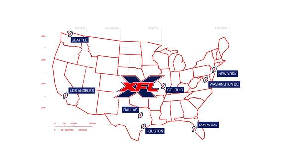 Here's the 8 Lucky(?) Cities That Will Get an XFL Football Franchise