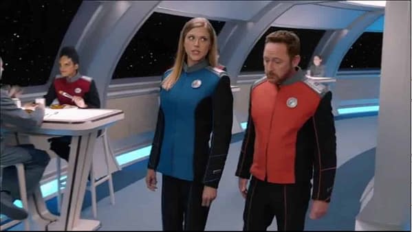 The Orville Adrianne Palicki and Scott Grimes "Nothing Left on Earth Except Fishes"