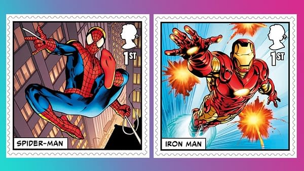Alan Davis Creates Marvel Comics Stamps for the British Royal Mail