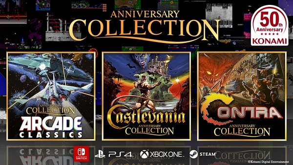 Konami Releasing Several Classic Editions for 50th Anniversary