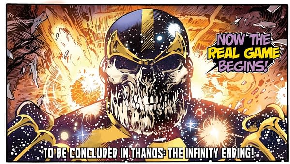 Jim Starlin and Alan Davis's Thanos: The Infinity Ending Gets a Description