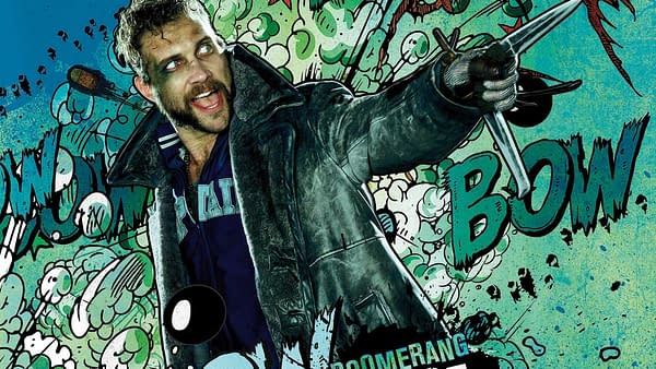 Jai Courtney as Captain Boomerang in The Suicide Squad (2021). Image courtesy of Warner Bros