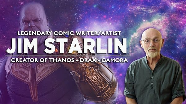Thanos' Creator, Jim Starlin, Signing in Bufflao, New York, For Free Comic Book Day on May 4th