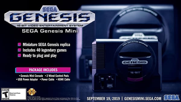 Genesis Mini: Ghouls n' Ghosts, Golden Axe, Street Fighter II Revealed