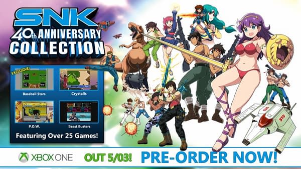 SNK 40th Anniversary Collection Confirmed for Xbox One