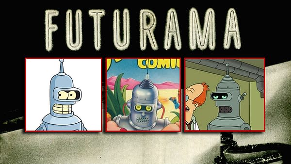 Futurama Fans: Here's a Rare Shot at the Bender Prototype