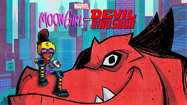 Marvel's Moon Girl and Devil Dinosaur arrives on Disney Channel later this year, courtesy of Disney Channel.
