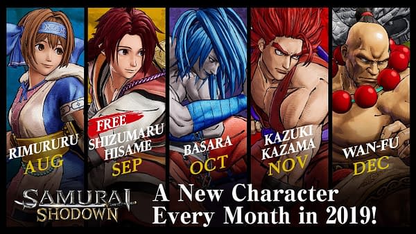 SNK Shows Off "Samurai Shodown" DLC Content At EVO 2019