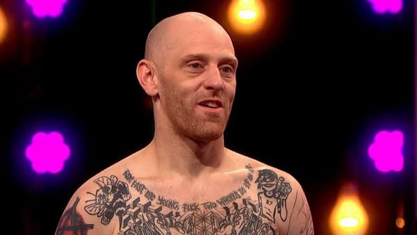 The Batman Tattoos That Won It, in Channel 4's Naked Attraction Dating Show