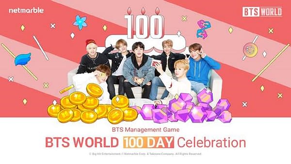 "BTS World" Launches A 100 Day Celebration