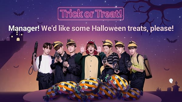 "BTS World" Adds It's Own Halloween Themed Update