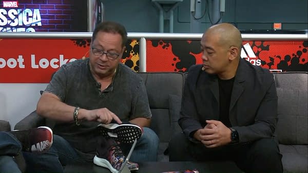 Joe Quesada Reveals Hidden Code in Marvel Adidas Footlocker Sneakers