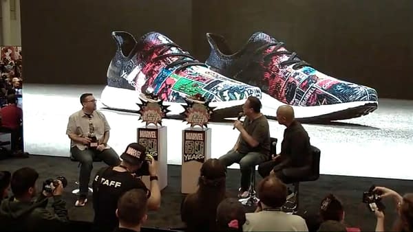 Joe Quesada Hidden in Marvel Adidas Footlocker