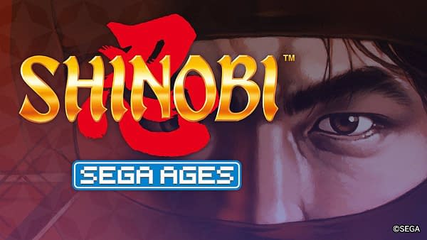 Sega AGES "Shinobi" is Dropping Soon in Japan