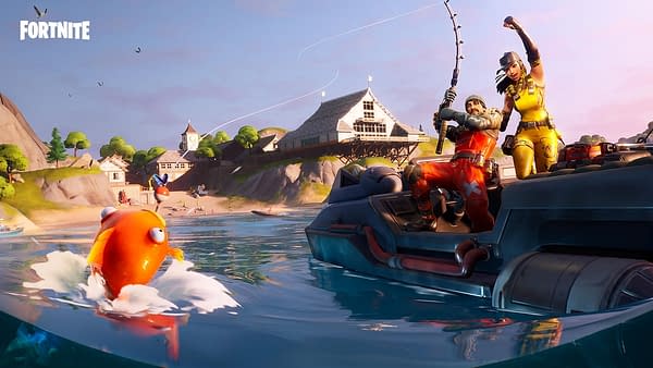 The "Fortnite" Fishing Frenzy Is Currently Underway