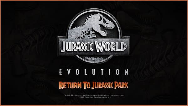 "Jurassic World Evolution" Gets "Jurassic Park" Species Profiles