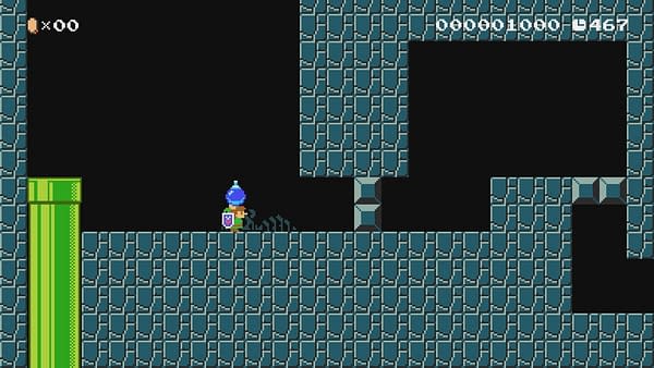 Link From "The Legend Of Zelda" Joins "Super Mario Maker 2"