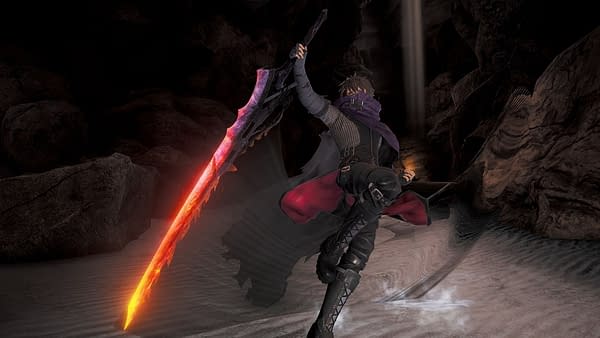 "Code Vein" Shows Off The New Hellfire Knight DLC