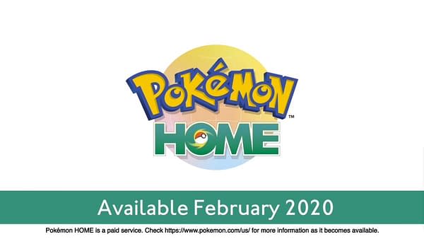 "Pokémon Home" is Officially Coming in February 2020