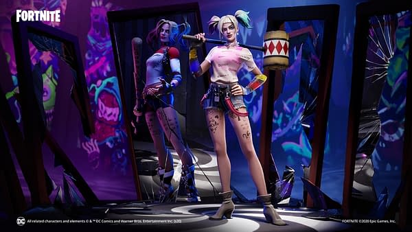 Harley Quinn Officially Invades "Fortnite" With A New Skin