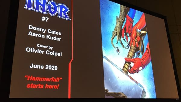 Thor to Have Trouble Getting it Up as Hammerfall Begins in Thor #7