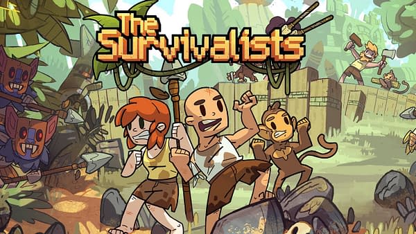 How will you and your friends fair with monkey butlers in The Survivalists? Courtesy of Team17.