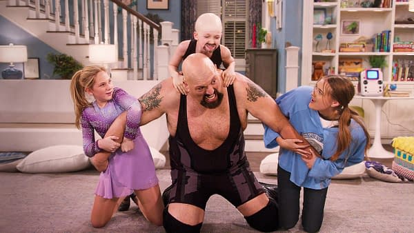 Big Show tackles family life in The Big Show Show, courtesy of Netflix.