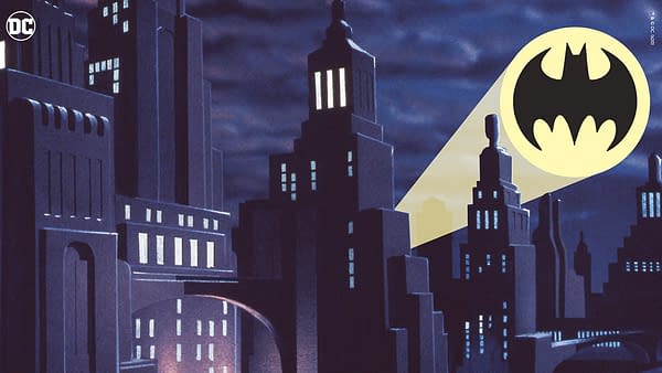Batman: The Animates Series Zoom Background from DC Comics