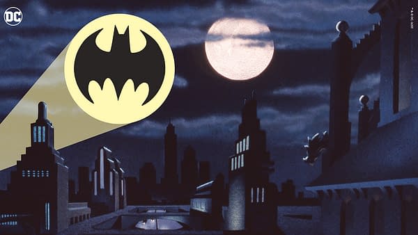 Batman: The Animates Series Virtual Background from DC Comics