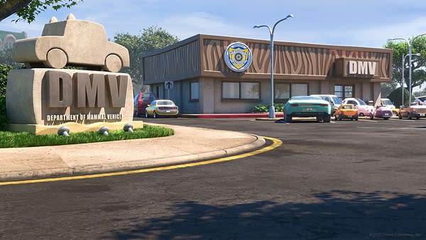 The DMV from Zootopia.