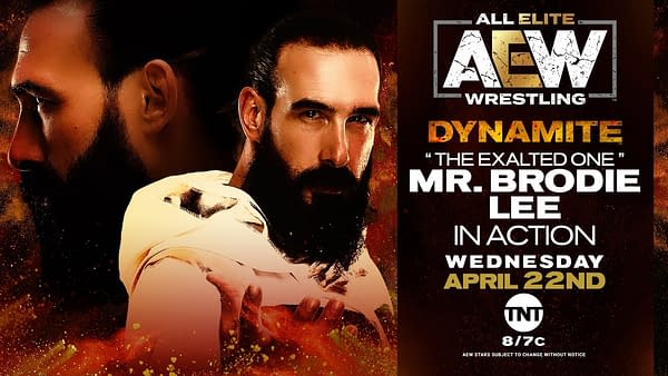 The Exalted One Brodie Lee will be in action on AEW Dynamite.