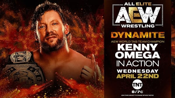 Kenny Omega will be in action on AEW Dynamite next week.