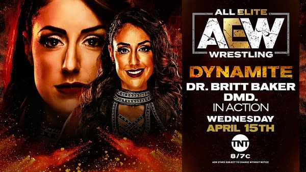 Following a potential career-altering performance last week, Britt Baker will be featured on Dynamite again.